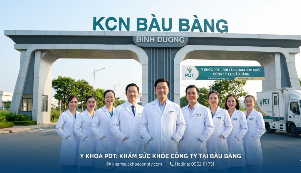 Khám sức khỏe công ty tại Bàu Bàng